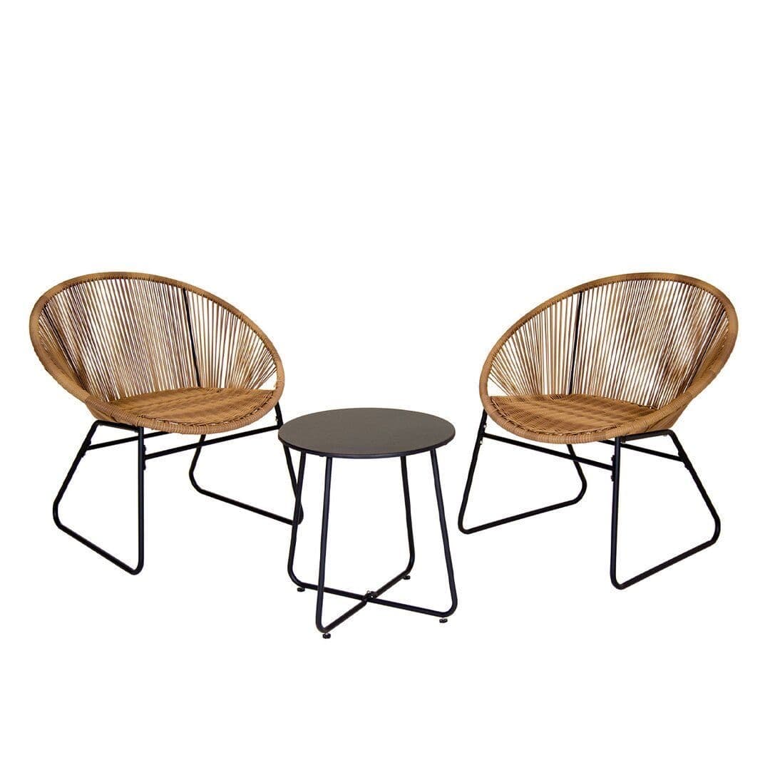 Bàn Ghế Đan Dây Ngoài Trời – BG05 - ảnh 3