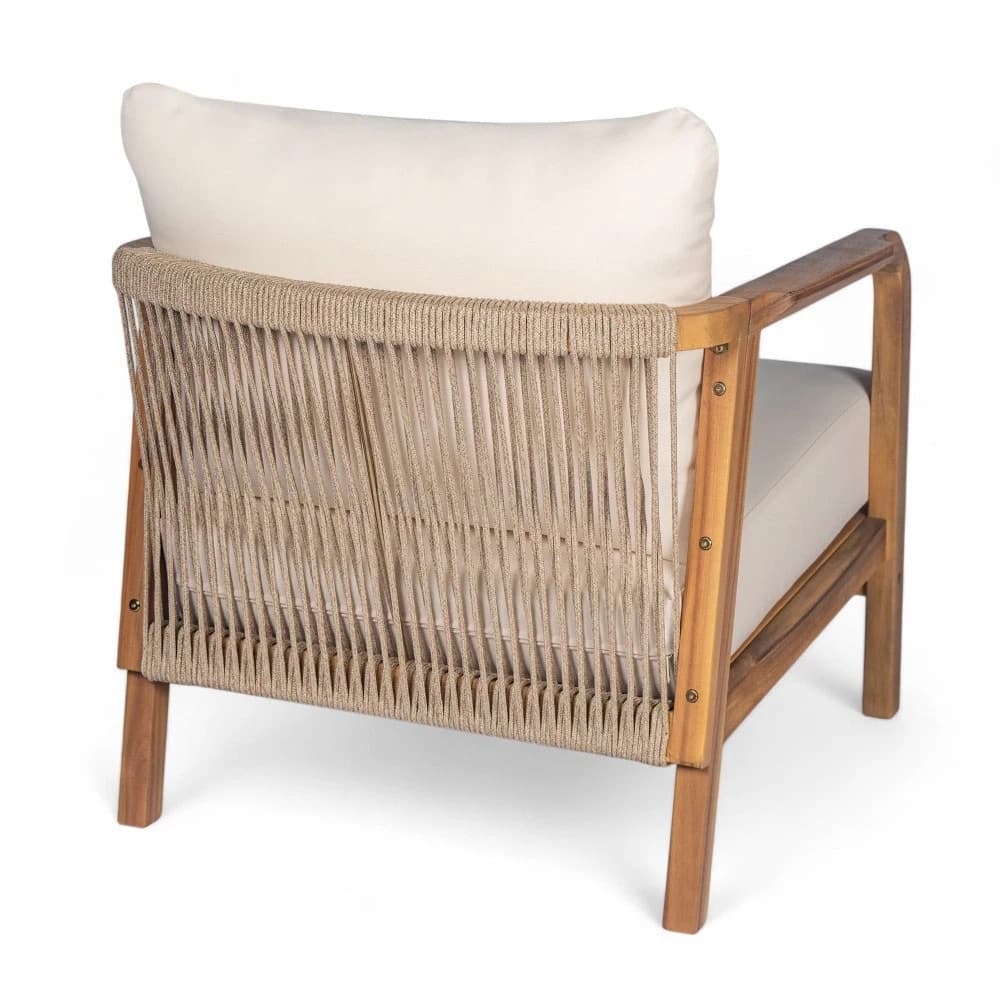Ghế Sofa Ngoài Trời Khung Gỗ – SF11 - ảnh 2